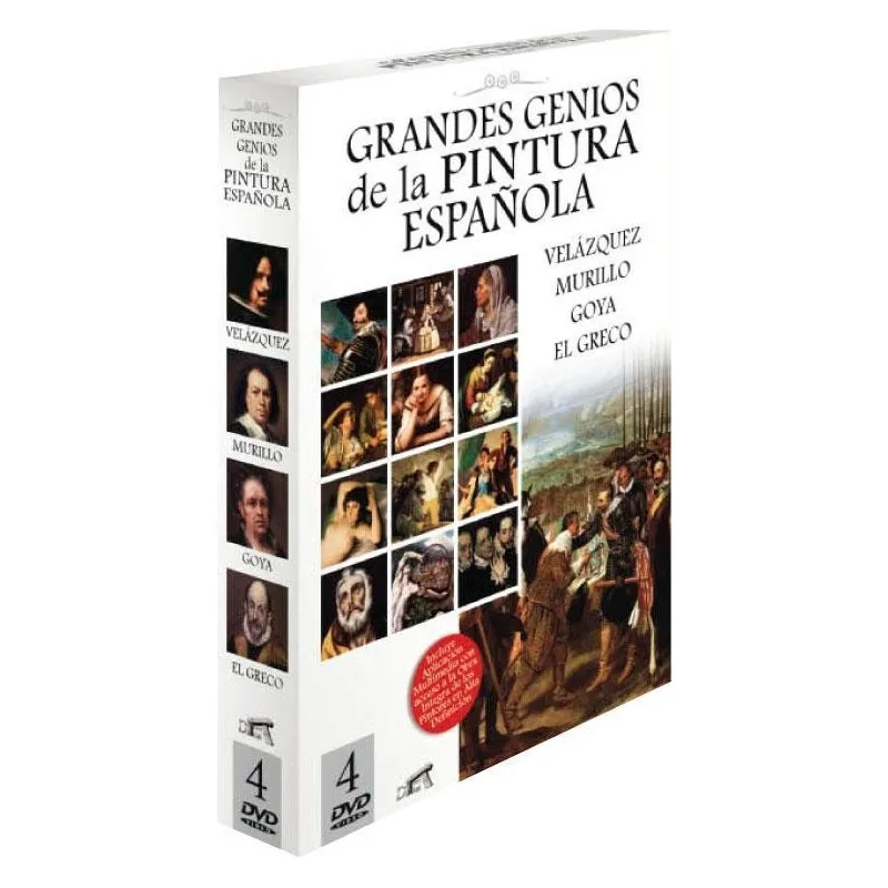 Great Spanish Painting Geniuses Pack Dvds AliExpress