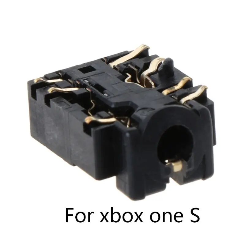 

3.5MM Headset Connector Port Socket Headphone Jack Plug Port for Xbox One Slim S Controller Accessories