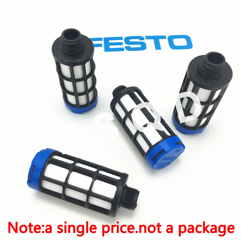 U-1/4 U-3/8 2309 FESTO глушители u-полимерный дизайн, наружная резьба Пневматические компоненты пневматические инструменты глушитель