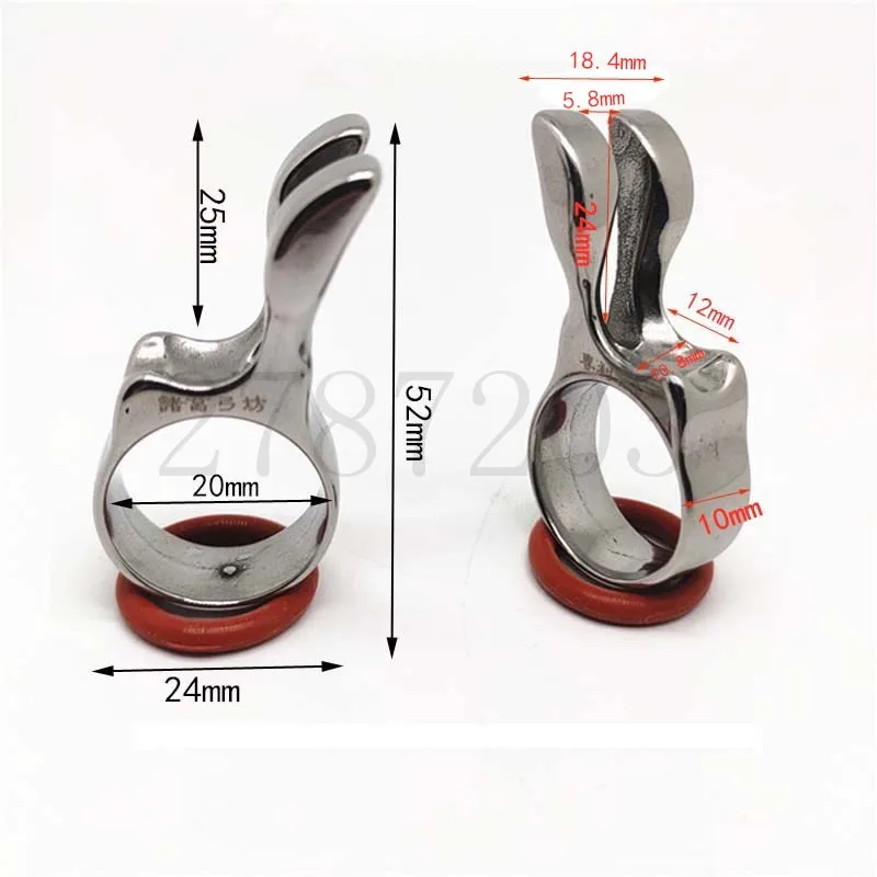 Новинка 2019 Рогатка из нержавеющей стали для стрельбы рыбы пальцев Дротика