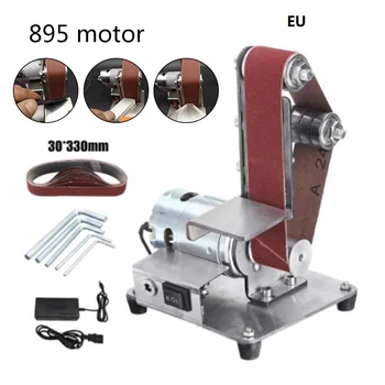 

Multifunctional Grinder Mini Electric Belt Sander Diy Polishing Grinding Machine Power Tools Belt Sanders Sand Belt Spanners