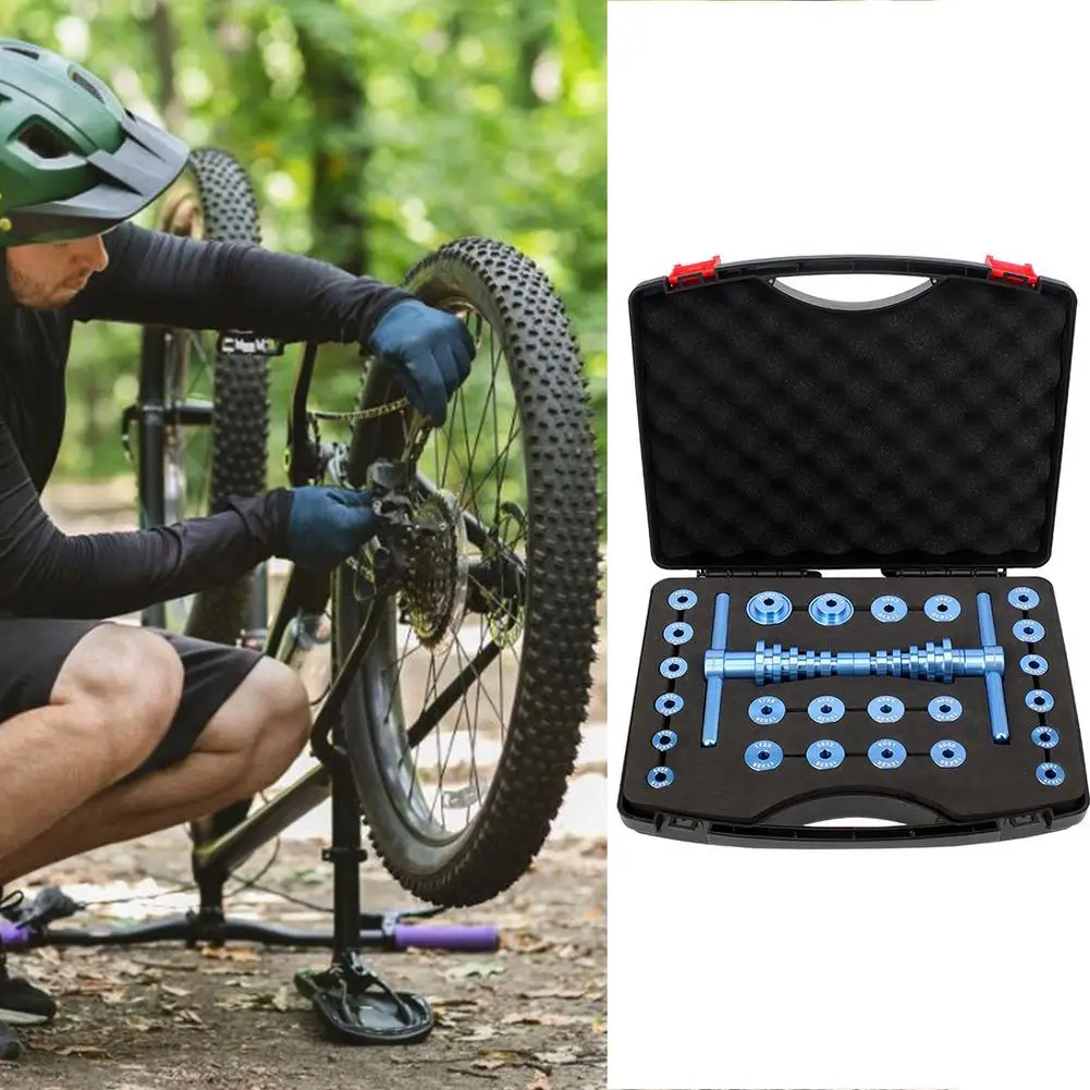 

Bicycle Hub Bearing Installation Tool Repairing Tool Set Bicycle Hot-Cycle Bearing Press Set For Wheels/Hub Bearing Installation