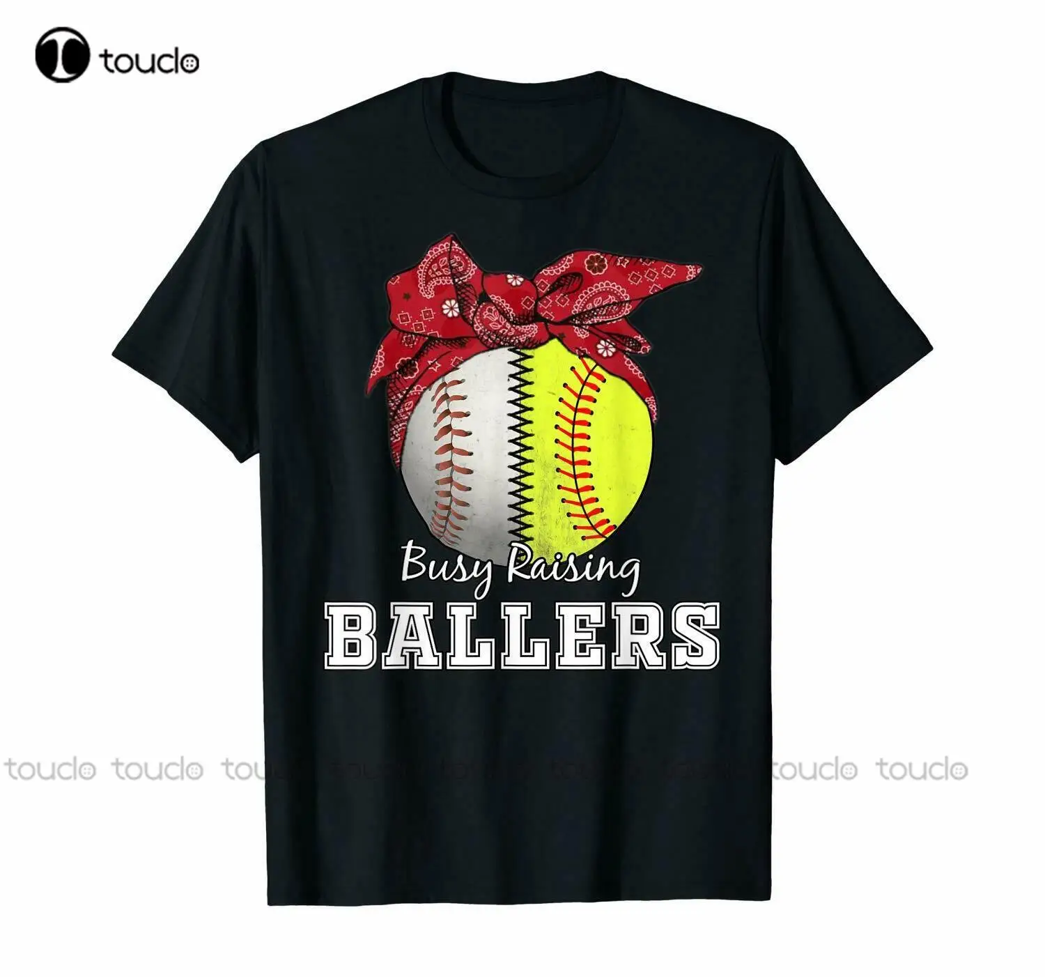 Busy Raising Ballers Softball Baseball 