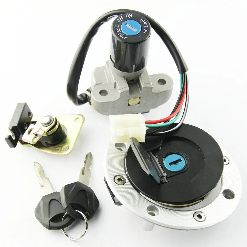 

Переключатель ключа зажигания мотоцикла топливная газовая крышка комплект блокировки сиденья для Suzuki GS500 GSF250 GSF400 Bandit 250 77A GK7AA GSX400 GK79A Moto