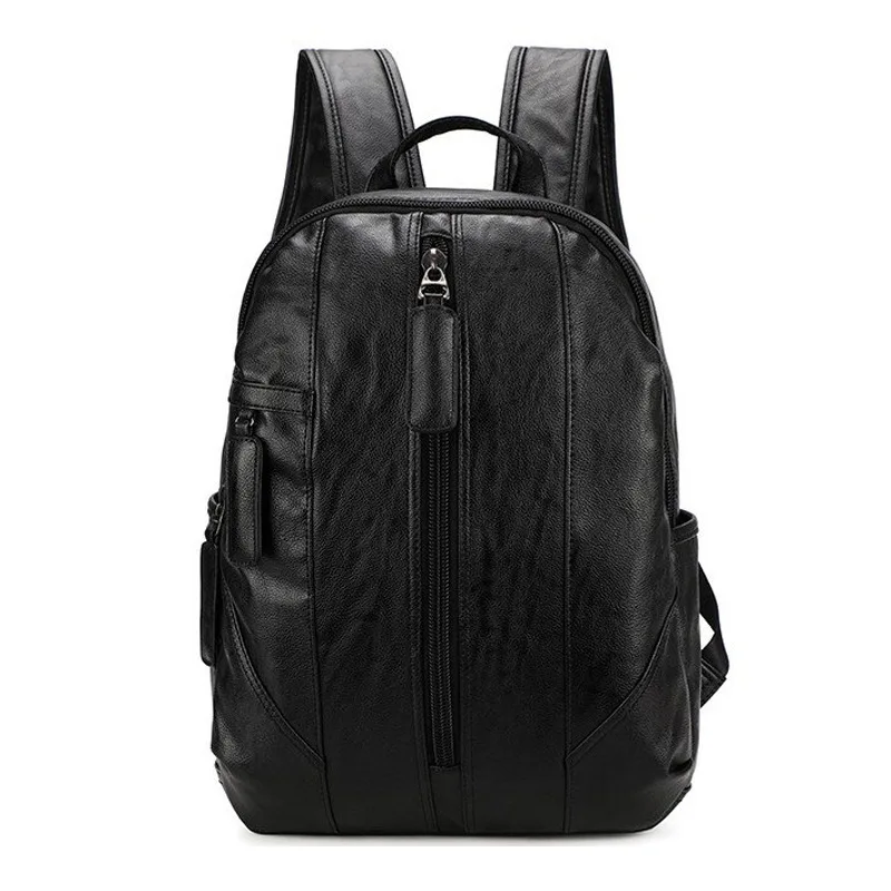 

Spot undertakes new han edition PU leather backpack men leisure backpack laptop bag bag cross-border students
