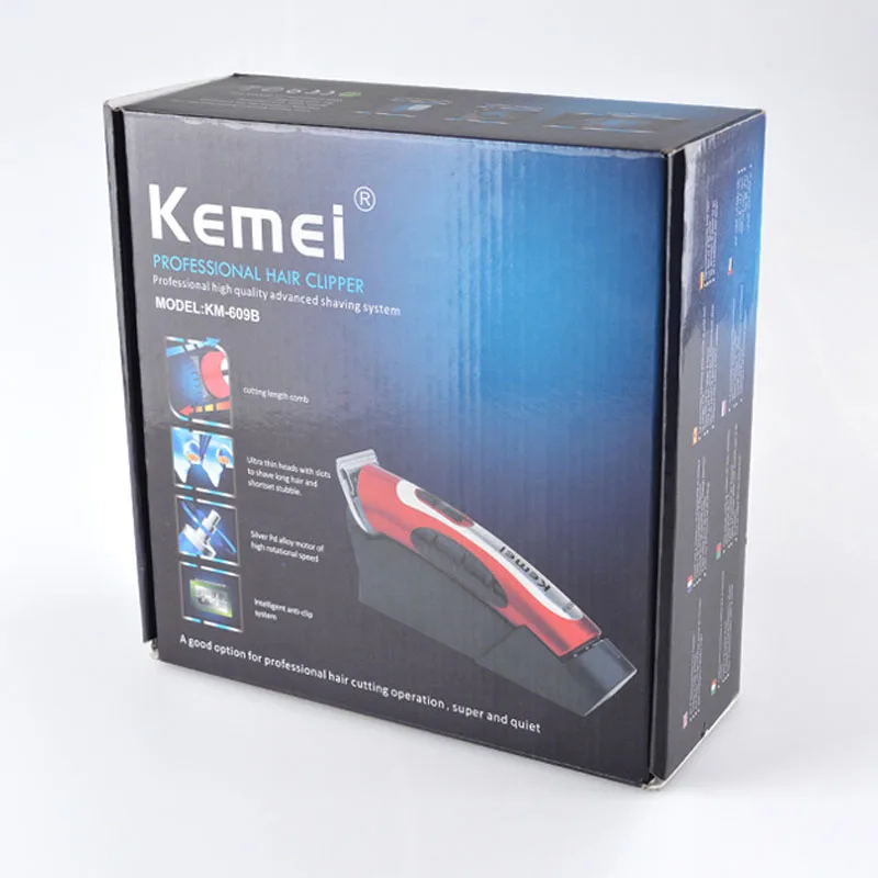 Kemei профессиональные бытовые машинки для стрижки волос, машинка для стрижки волос,, бритва, машинка для стрижки волос, KM-609B