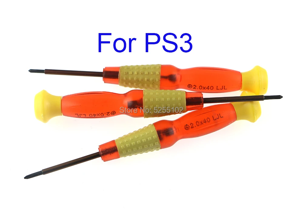 500Pcs Cross Schroevendraaier Voor Sony Professionele Cross Schroevendraaier Voor PS3 PS2 Controller 2.0 + Schroevendraaier Reparatie Tool AliExpress