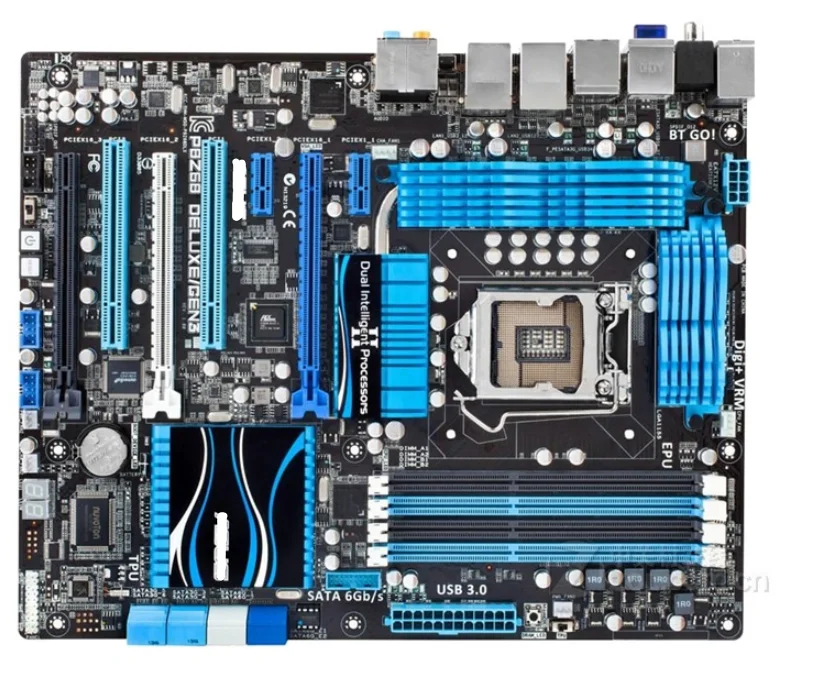 P8Z68 Deluxe/GEN3 десктопная материнская плата LGA 1155 DDR3 I3 I5 I7 USB2.0 USB3.0 32 Гб Z68 оригинальные