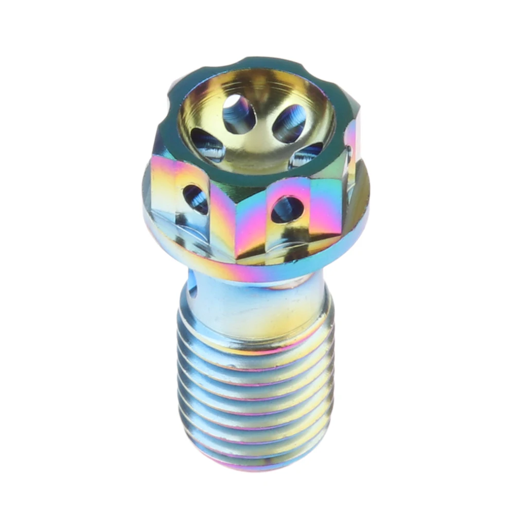 1 Pcs Titanium Alloy Banjo Bolt M10x1.25mm For Yamaha Honda Master Cylinders Brake Calipers