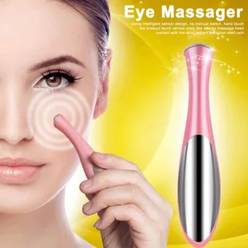 

Eye Massager Anti Ageing Electric Vibration Facials Skin Care Face Stick Pen Fine Wrinkle Dark Circle Tools Thin Mini Portable