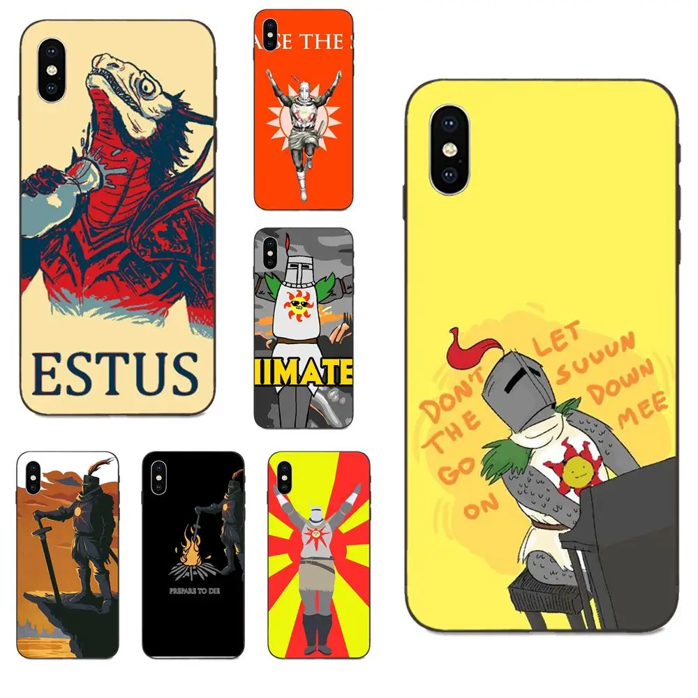 ТПУ Модный чехол с принтом смешной Dark Souls рубашка &quotВосславь солнце&quot для Xiaomi Redmi