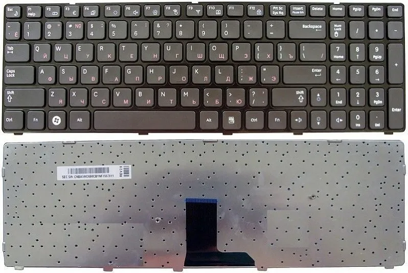 Laptop-keyboard-for-Samsung-r780-p-n-ba59-02680c-keypad-keyboard-for ...