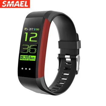 

Smart Band Sports Bluetooth 4.0sleep Heart Rate Monitoring Round Screen Multi-function For Apple Android Smart Watch