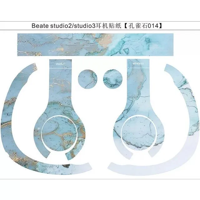 Pellicola Protettiva Per Adesivi Per Auricolari Studio 3/2 Per Cuffie Wireless Beat Studio 2 Studio 3