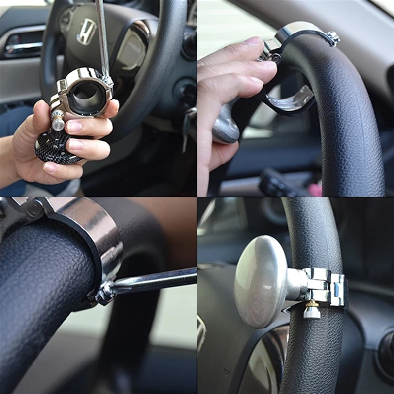 Автомобильная ручка питания Авто Руль Ручка для рулевого колеса усилитель автомобиля ручной контроль бустерный мяч универсальный аксессуар для укладки