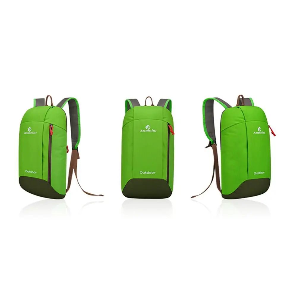 New Nylon Camping Backpack Portable Travel Backpack Outdoor Sport Hiking Mountaineering Bag Travel Tactical Backpack 10L - Цвет: JK025GC
