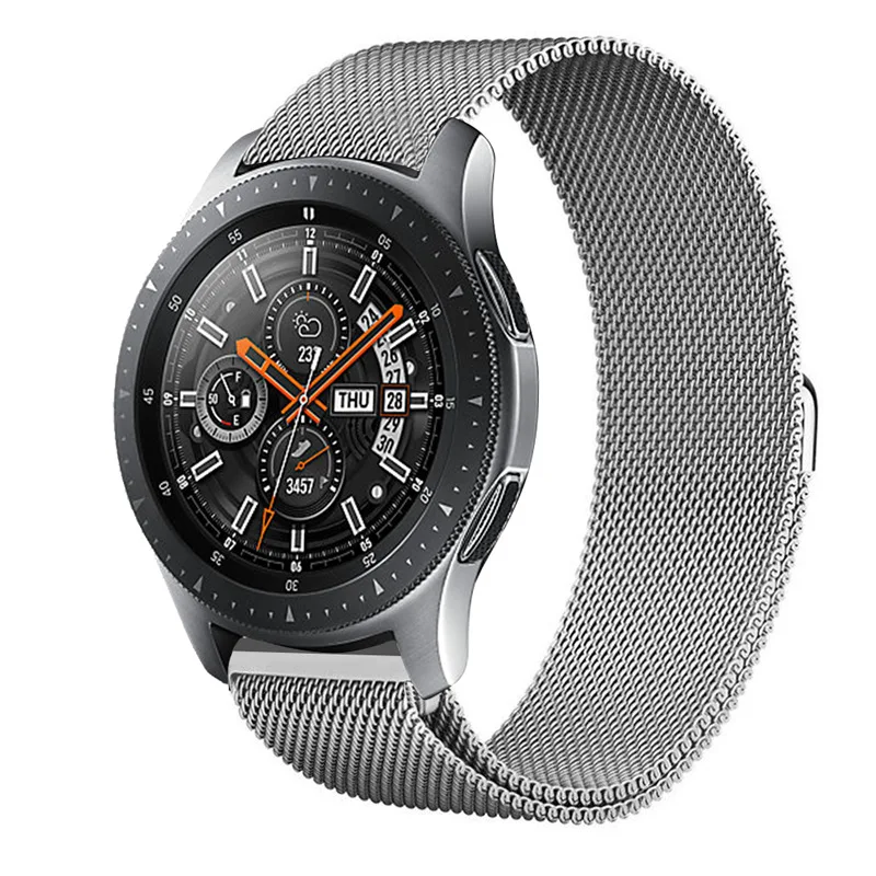 Миланский Браслет из нержавеющей стали для samsung Galaxy Watch 42 мм gear S2 спортивный