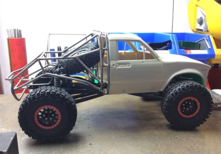 Металл Половина Minicard/Грузовик заднего ковша из нержавеющей стали Rollcage/ролл бар для Rc автомобиль TF2 осевой SCX10