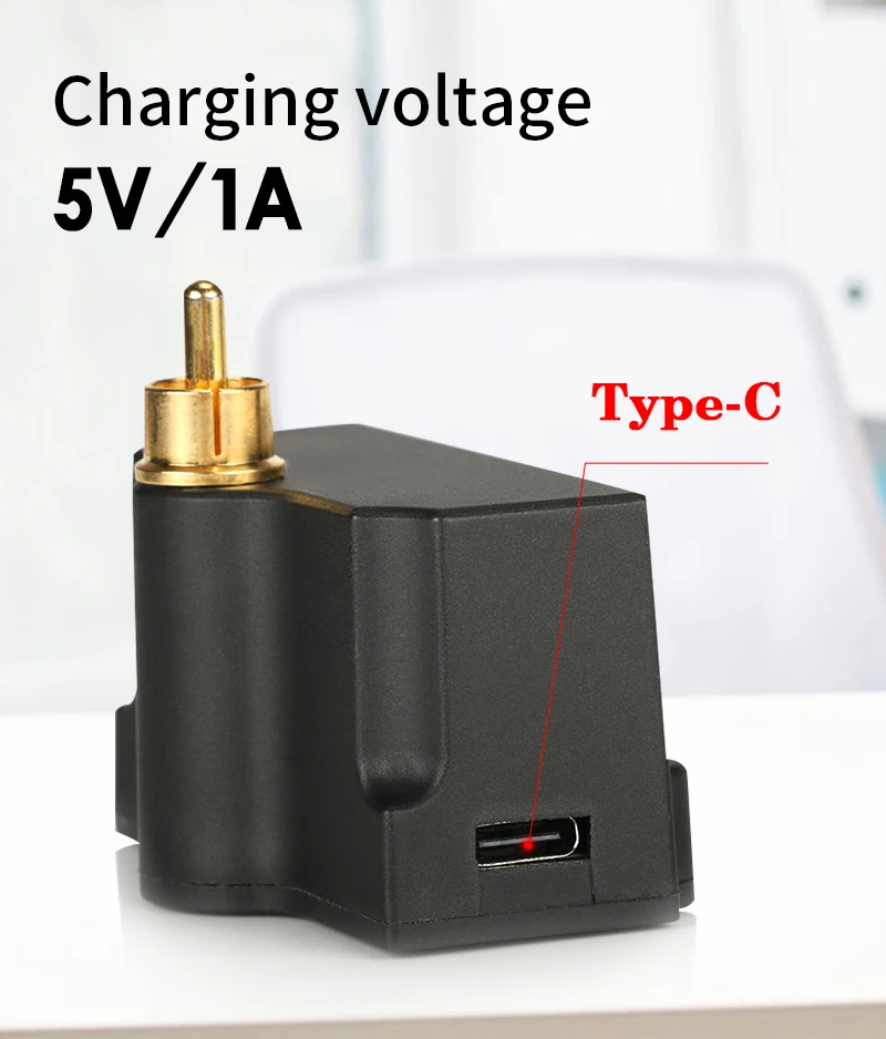 Fonte de Alimentação sem Fio Fornecedor para Tatuagem Mini Tatuagem Power dc Conector Rotaty Máquina Frete Grátis Rca - 15 power rca dc conector tatuagem fornecedor para