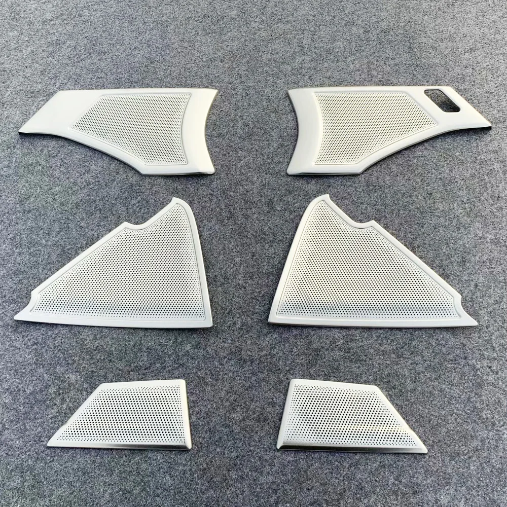 

Для Mazda 3 M3 Axela, 2019, 2020, нержавеющая сталь, автомобильный аудио динамик, крышка, отделка двери, громкий динамик, накладка, автомобильные аксессуары, 4 шт.