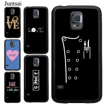 

Juntsai Baking Cook Chef Case For Samsung Galaxy S9 S8 S10 Plus S10e S5 S6 S7 Edge Note 10 9 8 A20 A30 A50 A70