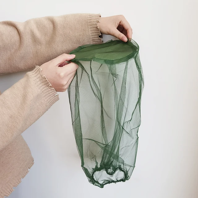 1 Db 52 Cm Kültéri Halászat Sapka Anti Szúnyog Rovar Kalap Bug Háló Arc Védő Kemping Kalapok Horgászsapka - Image 3