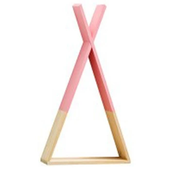 

Storage Rack Wall Shelf in Decorative Shelves Wooden Triple-cornered Shelf Living Room Bedroom Children Room Decoration