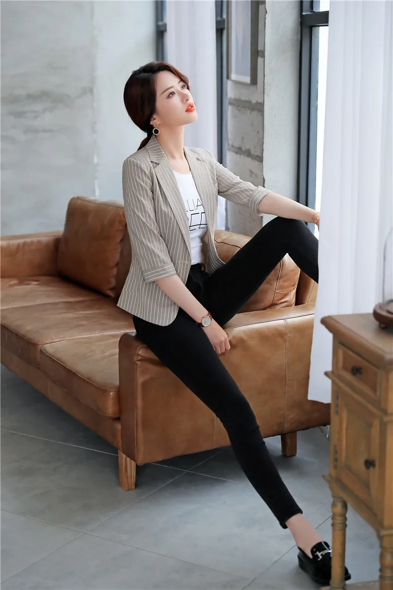 Wear Suit Jacket Women's Spring New Style Fashion Elegant Graceful Suit Set Women's Work Clothes