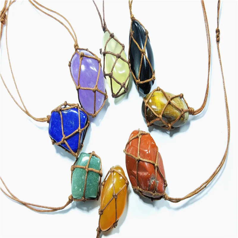 Fish Hook Pendant Hemp Jewelry Hemp Necklace Custom Hemp Necklace with Red and Rainbow Dichroic Glass Fish Hook Pendant Beach Hippie