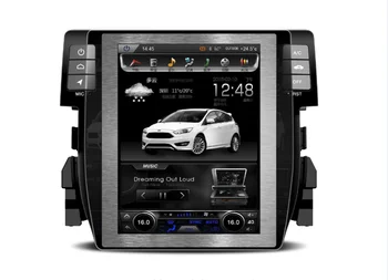 

Smart Tesla Screen Navigation For HONDA CIVIC 2016-2017 Android 8.1 Car radio GPS Rockchip PX3 PX6 recorder Car Multimedia