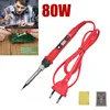 80W Tin Soldering Iron Digital Soldering Irons Kit Set Electric Temperature LCD Adjustable 220V 80W Rework Welding Tools Diy Kit ► Photo 2/6