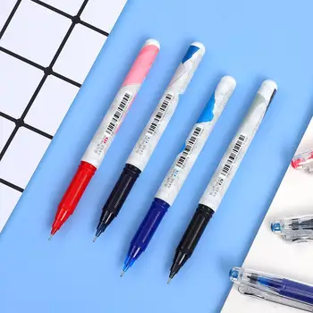 

1pc Creative Stationery Student Pen Solid Color Gel Pen 4 Colors Full Needle Pen School Supplies Office Supplies 0.5mm