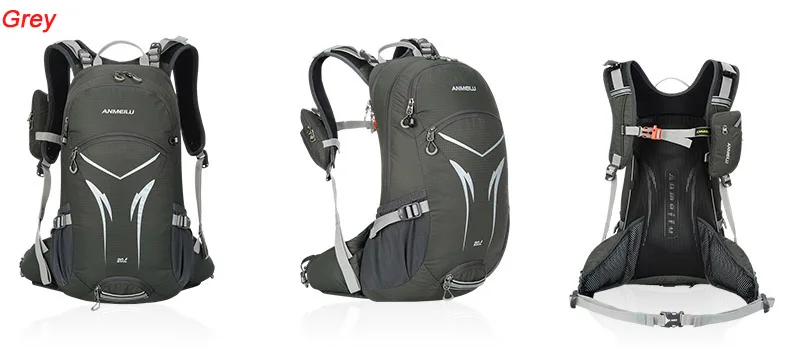 ANMEILU 20L Outdoor Cycling Bicycle Backpack Hiking Hydration Backpack Sport Climbing Bag waterproof Bike Bag with rain cover