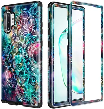 

for Samsung Galaxy S9 S10 Plus Note 10 Note 9 Case, 360 Full Body Coverage Hard PC+Soft Silicone TPU 3in1 Shockproof Cover