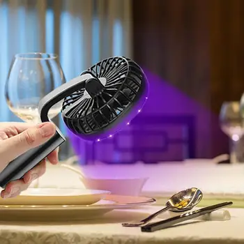 

Ultraviolet Lamps Multi-function Fan Light Portable Multifunctional UV Disinfection Lamp Handheld Sterilization Fan Lamp