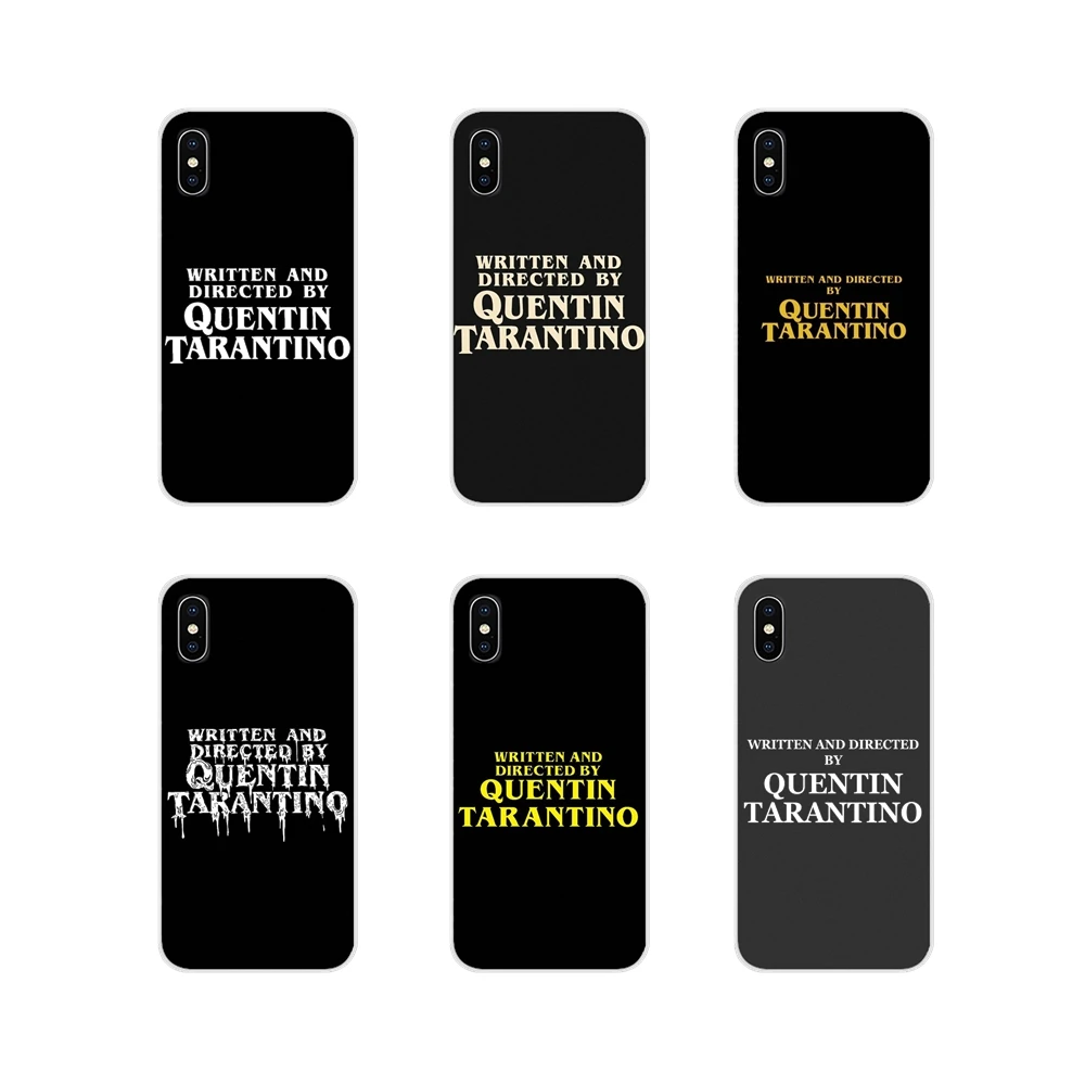 

For Apple iPhone X XR XS 11Pro MAX 4S 5S 5C SE 6S 7 8 Plus ipod touch 5 6 Fashion Case Written And Directed By Quentin Tarantino