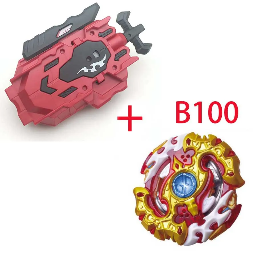 B-100 Стиль комплет Lanceurs Beyblade Burst B-129 B-130 Арена Jouet Vente Bey Lame et Bayblade Bable Vidange Fafnir Phoenix Blayblade - Цвет: B-100