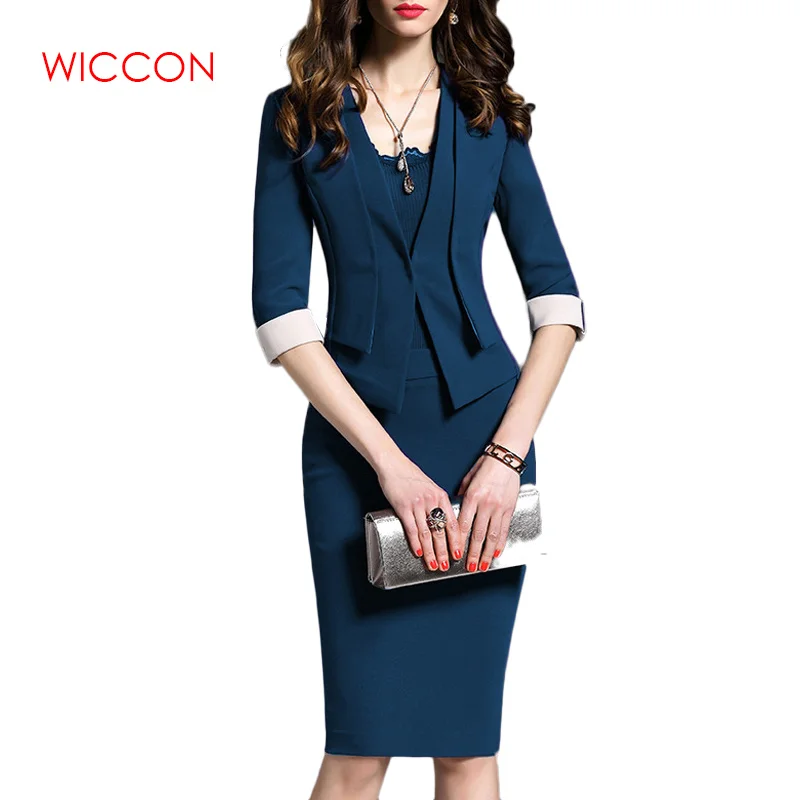 Ladies Suits For Office Wear Suit Party Frock Women Occasion Dresses Elegant Blazer Dress Jacket Set Women Fashion Coat