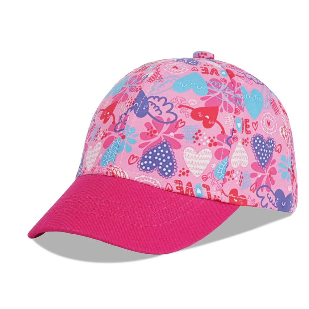 Connectyle Boys Girls Adjustable Baseball Caps Sun UV Protection Lightweight Breathable Outdoor Kids Play Hat