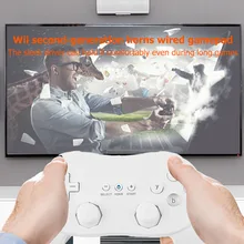 防塵ポータブルコントローラ運ぶ装飾クラシックコントローラ有線ゲームパッドwiiリモコン用のパック2 nintend wii
