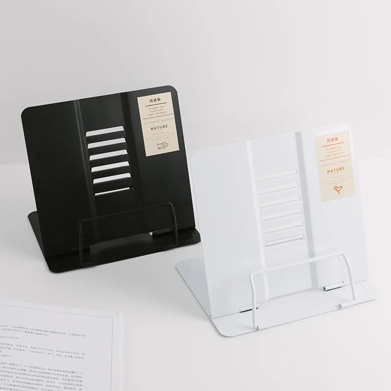 Выразительный стиль металлические закладки регулируемый держатель книги Frederik