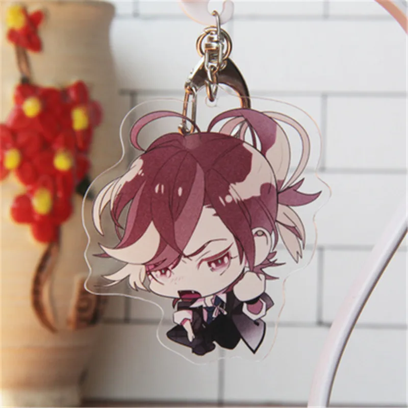Аниме DIABOLIK LOVERS Ayato Kanato Laito Shu Reiji Ruki Subaru брелок для ключей Хэллоуин косплей брелок Подвеска Рождественская игрушка