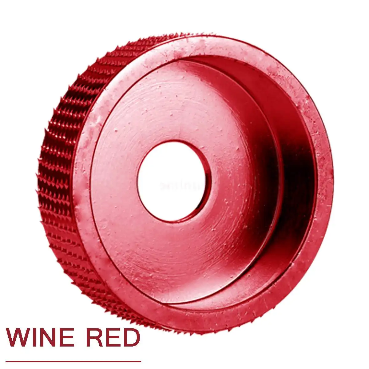Wine Red 2 боковых № 45 Сталь машина для дерева для шлифовального колеса резьба, вращающийся инструмент абразивный диск для угловая шлифовальная машина с 16 мм диаметр - Цвет: Wine Red