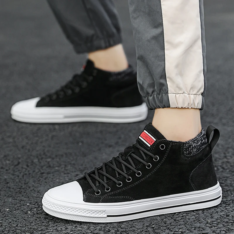 Мужская повседневная обувь zapatillas hombre Тренд Кожа легкая мужская обувь удобные дышащие Прогулочные кроссовки* 30015