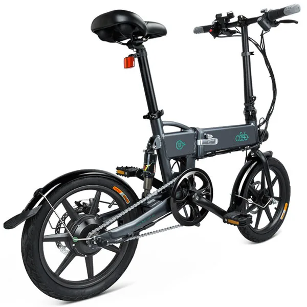 Clearance 16 Inch Fiido D2 Adult Electric Bicycle 2 Wheels Electric Bicycle Mini 250W Folding Portable Electric Bike 3