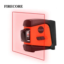 FIRECORE A8846 мини лазер 4 линии 360 градусов Красный самонивелирующийся лазерный уровень