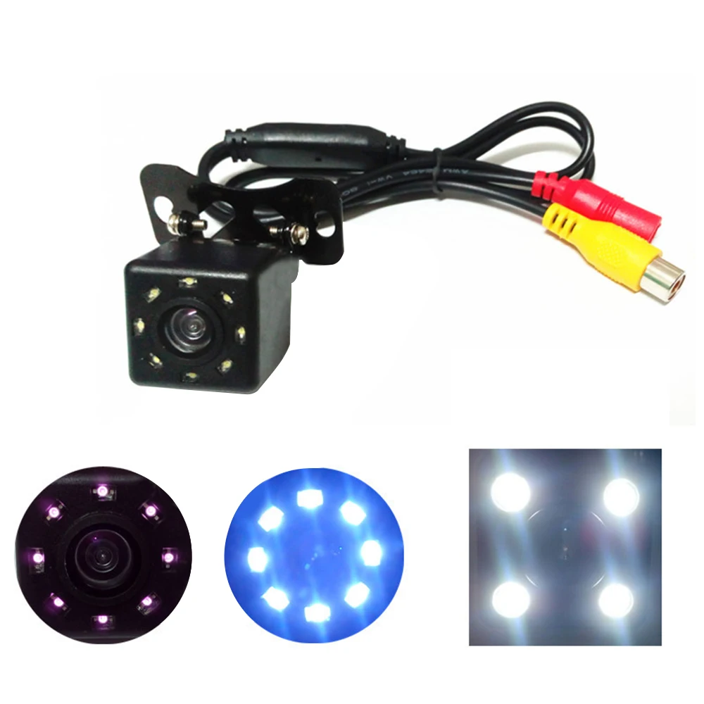 

Car Universal Reversing Camera 12LED Infrared Night Vision Automatic Parking Monitor Front/Back Rear View Camera