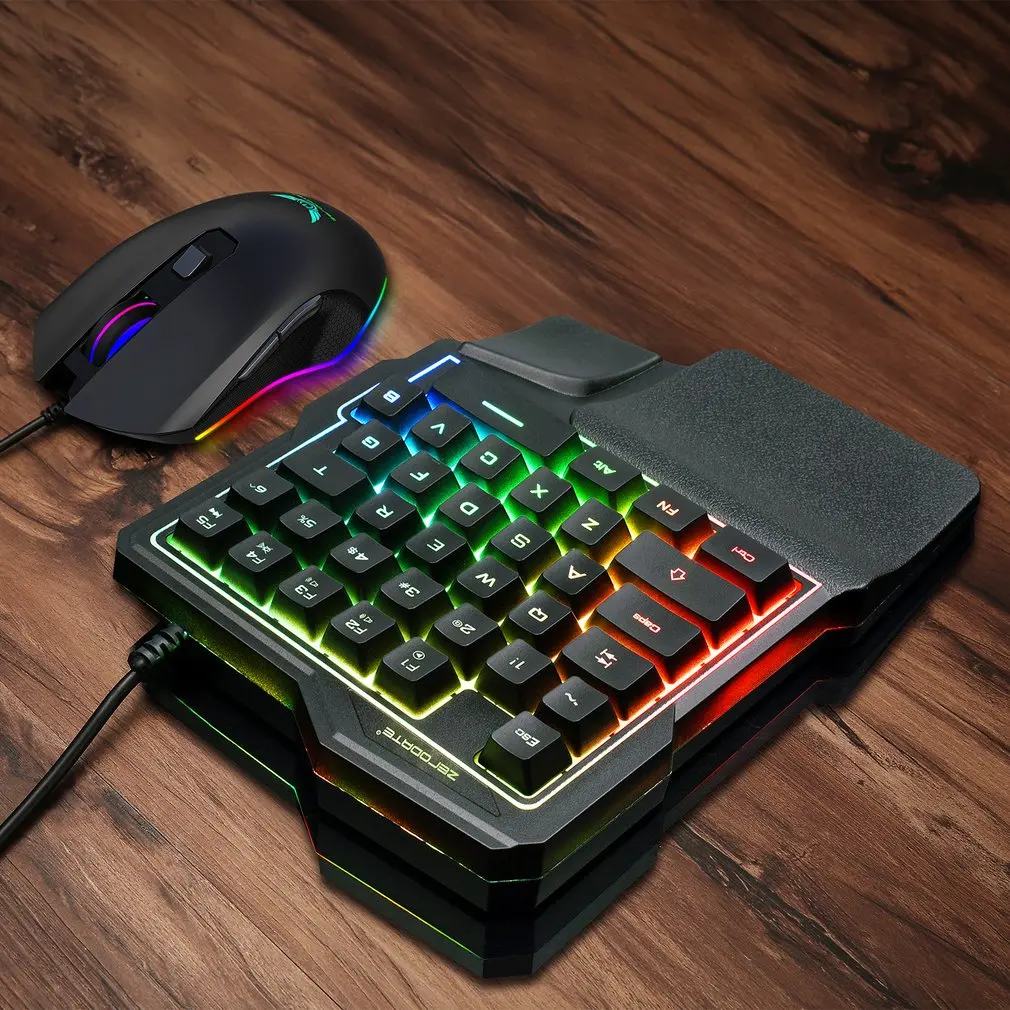 K7 одной рукой Механическая Большие размеры 35 ключ светильник мобильный телефон