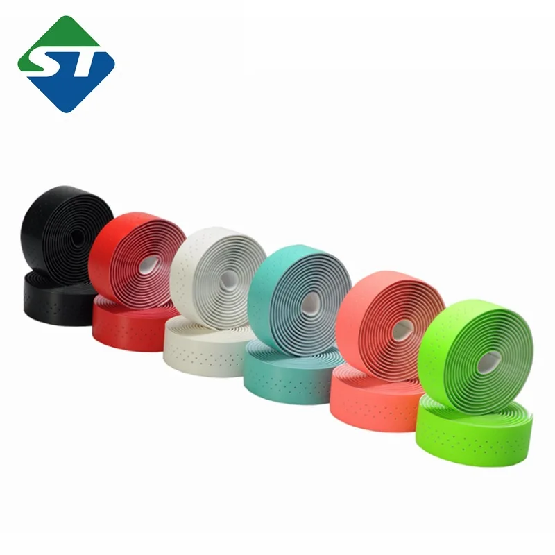 

Soul Travel Road Bike Bandage Cloth Leather Punched Bicycle Bar Tape Wrapped around with Comfortable Fixed Gear Twine Belt