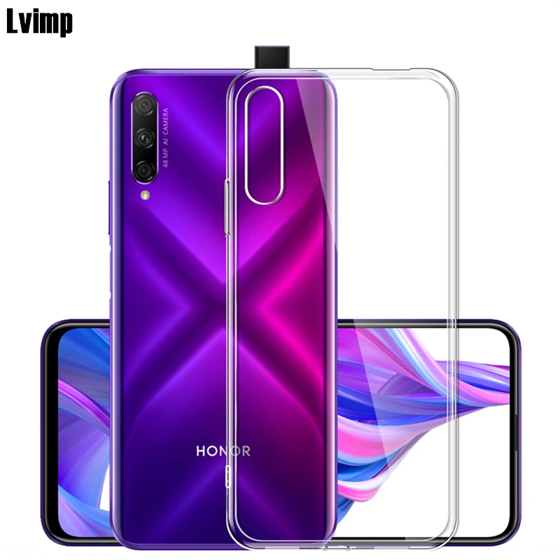 

Huawei Honor 9X Case 6.59" Ultra Thin Transparent Clear Silicone Soft TPU Case Huawei Honor 9X Pro Protective Phone Back Cover